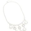 784-silver-diamante-multi-drop-necklace-2.webp Silver Diamante Multi Drop Necklace