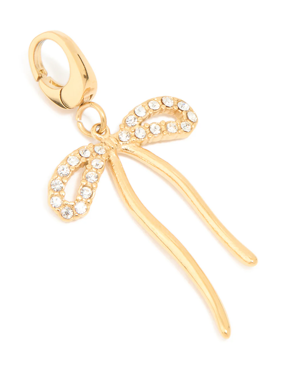 788-waterproof-gold-plated-stainless-steel-pave-cubic-zirconia-bow-charm-1.webp Waterproof Gold Plated Stainless Steel Pavé Cubic Zirconia Bow Charm