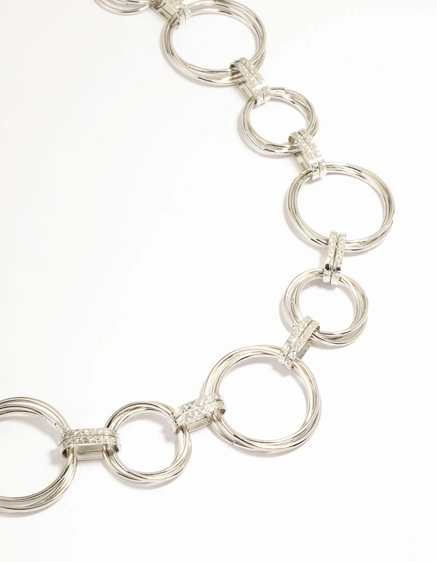 793-silver-mixed-circle-link-belt-1.webp Silver Mixed Circle Link Belt