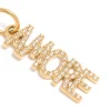 Waterproof Gold Plated Stainless Steel Cubic Zirconia Amore Charm