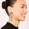 823-antique-silver-textured-circle-heart-drop-earrings-3.webp Antique Silver Textured Circle & Heart Drop Earrings