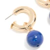 842-gold-blue-small-beaded-open-hoop-earrings-4.webp Gold & Blue Small Beaded Open Hoop Earrings