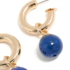 842-gold-blue-small-beaded-open-hoop-earrings-5.webp Gold & Blue Small Beaded Open Hoop Earrings
