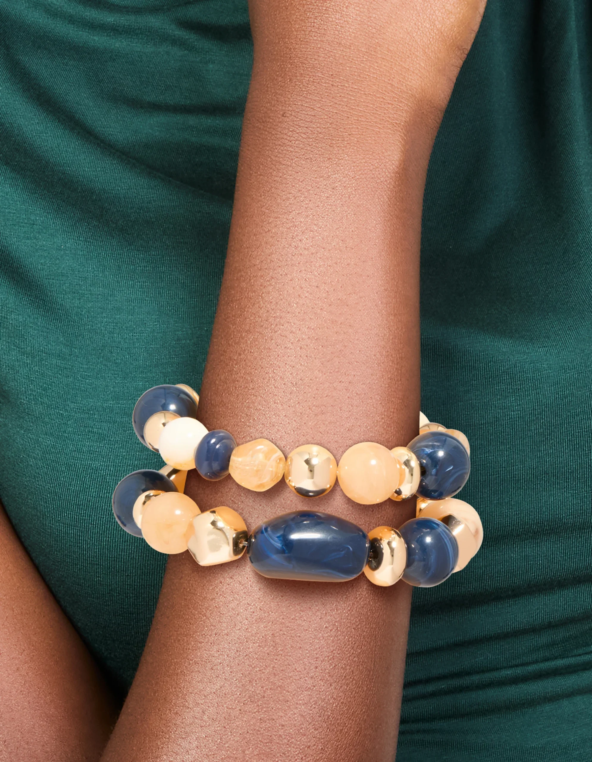 844-gold-dark-blue-beaded-stretch-bracelets-2-pack-1.webp Gold & Dark Blue Beaded Stretch Bracelets 2-Pack