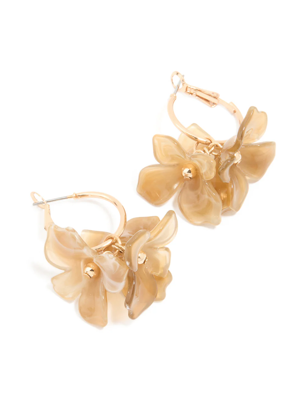 845-gold-3d-flower-hoop-earrings-1.webp Gold 3D Flower Hoop Earrings