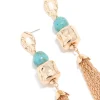 847-gold-aqua-beaded-hammered-chain-drop-earrings-4.webp Gold Aqua Beaded Hammered Chain Drop Earrings