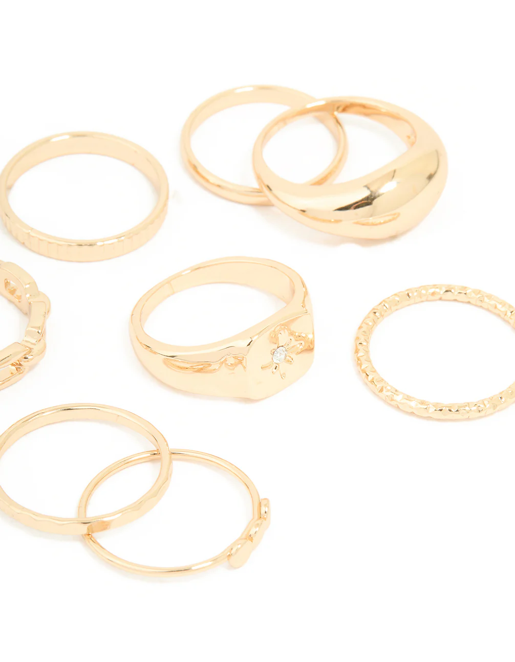 862-m-l-m-l-variation-2.webp Gold Bubble & Chain Rings 8-Pack