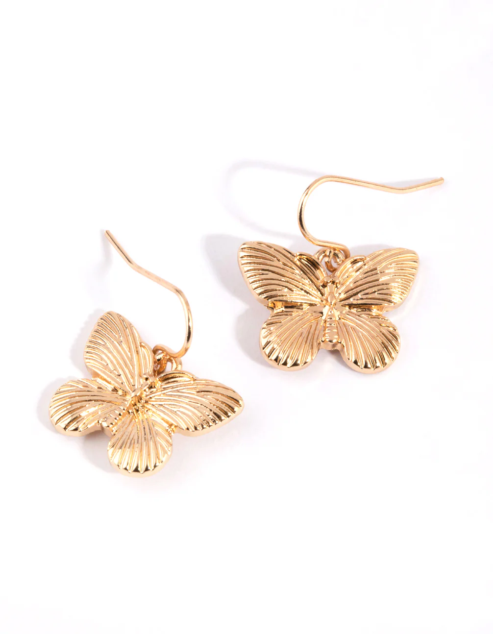 863-gold-butterfly-drop-earrings-2.webp Gold Butterfly Drop Earrings