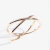 Gold Classic Crossover Ring