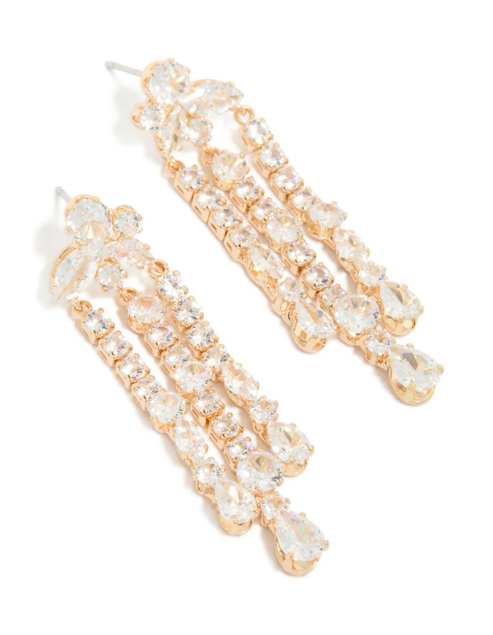 873-gold-cubic-zirconia-drop-earrings-2.webp Gold Cubic Zirconia Drop Earrings