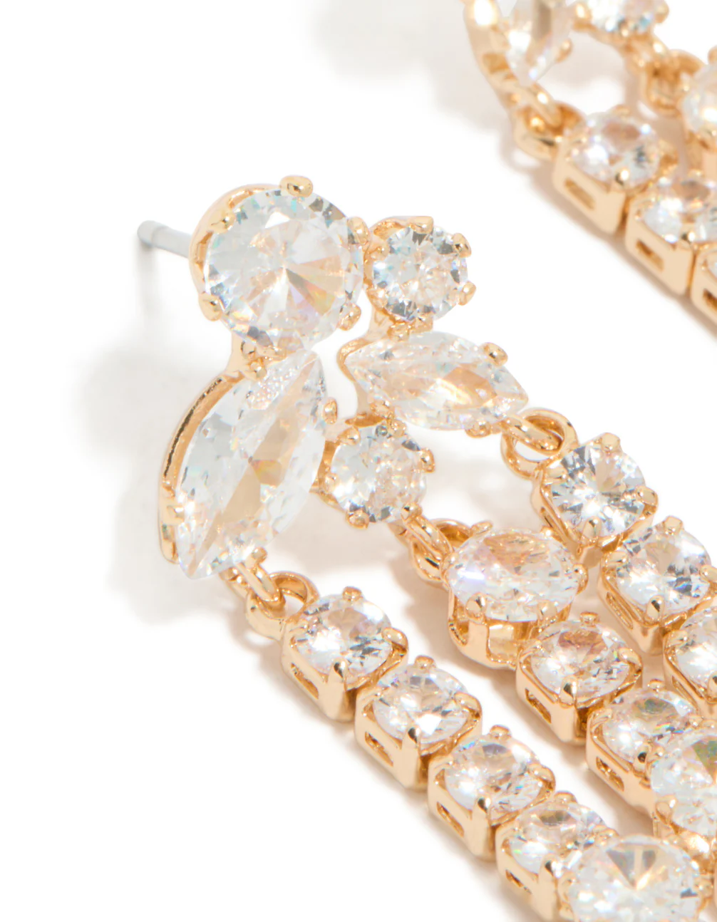 873-gold-cubic-zirconia-drop-earrings-4.webp Gold Cubic Zirconia Drop Earrings