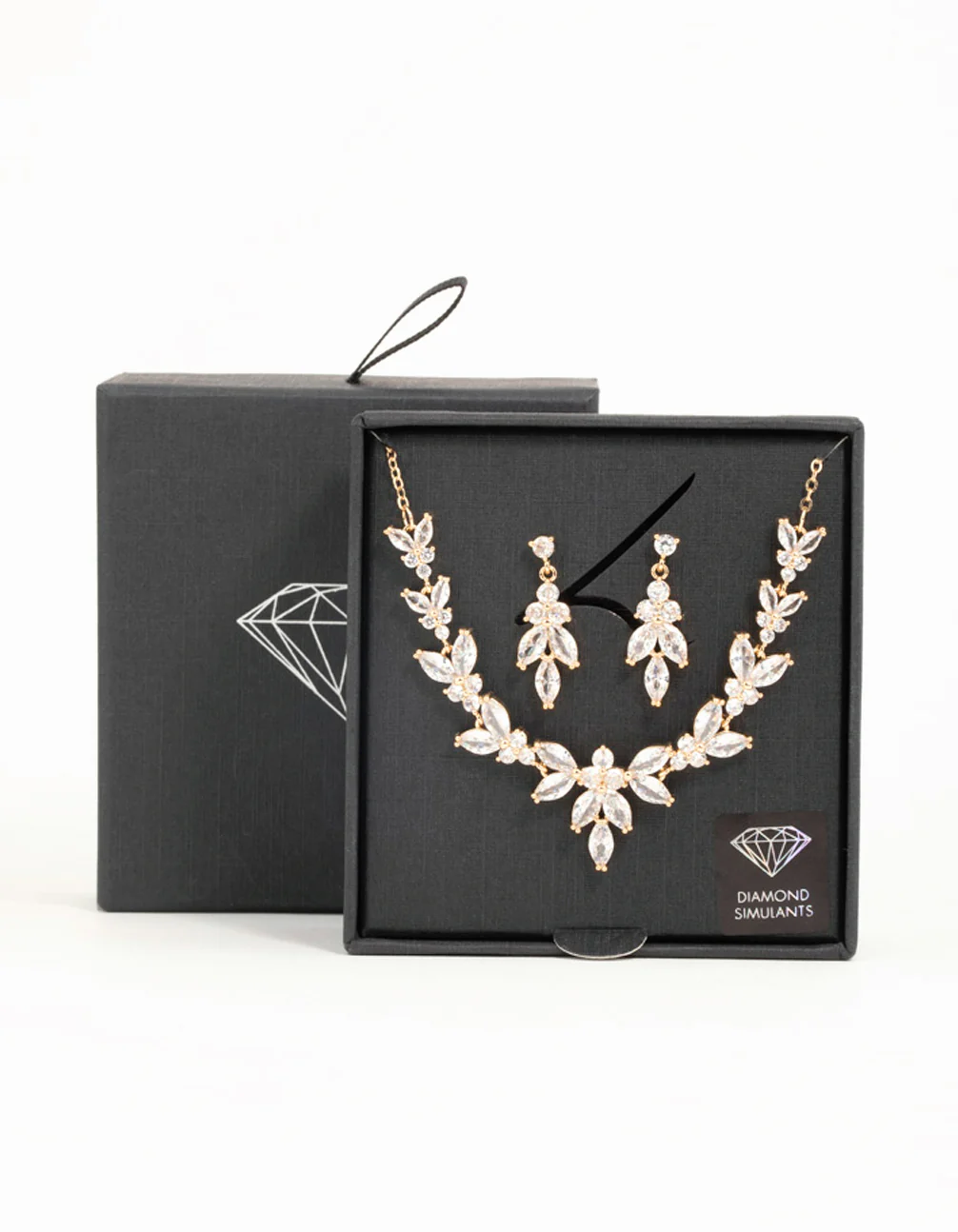 874-gold-cubic-zirconia-leaf-vine-necklace-earrings-set-3.webp Gold Cubic Zirconia Leaf Vine Necklace & Earrings Set