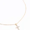 885-gold-diamante-cross-necklace-2.webp Gold Diamante Cross Necklace