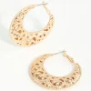896-gold-filigree-crescent-hoop-earrings-2.webp Gold Filigree Crescent Hoop Earrings