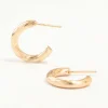 901-gold-fine-textured-hoop-earrings-1.webp Gold Fine Textured Hoop Earrings
