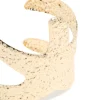 Gold Hammered Starfish Wrap Wrist Cuff