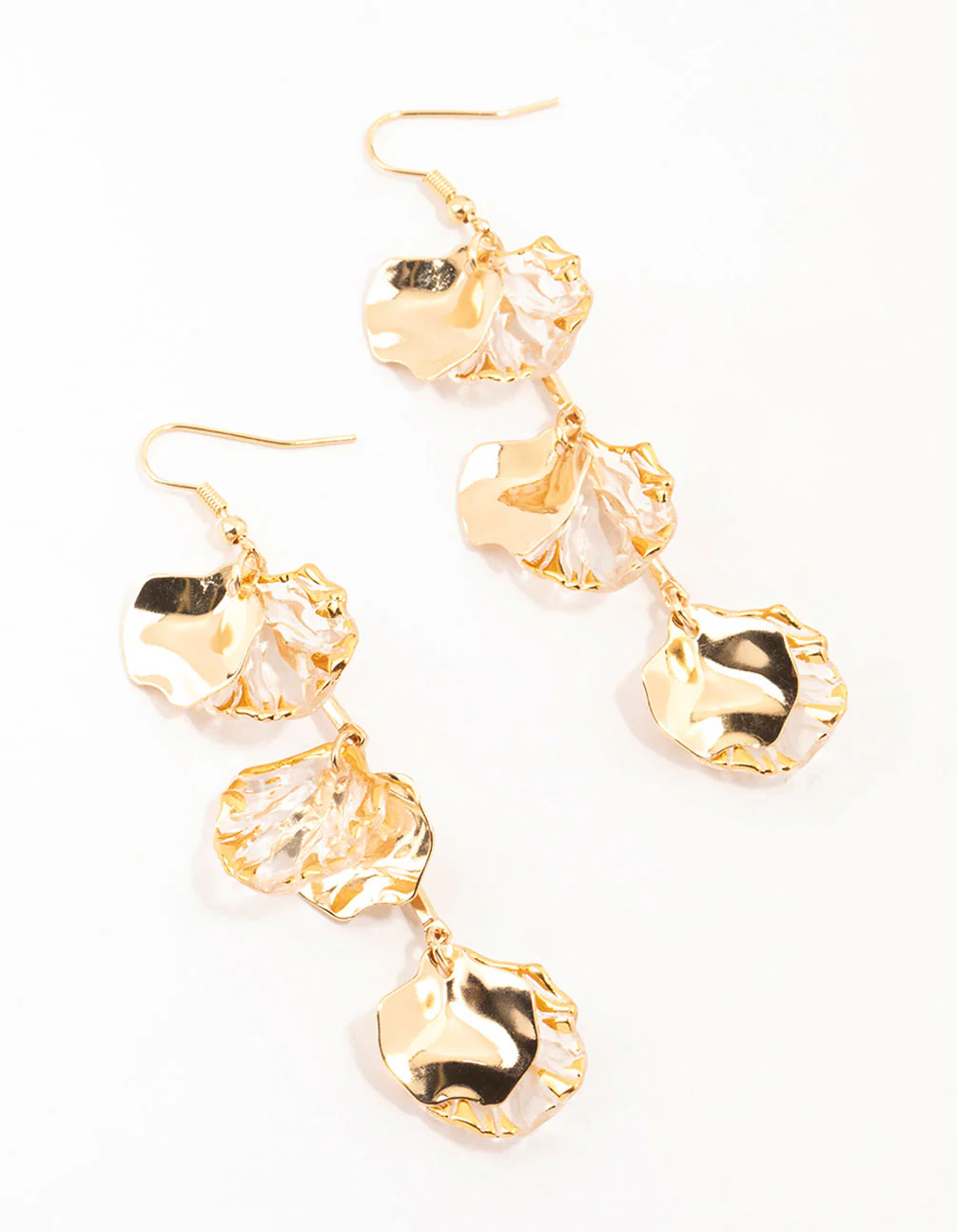 910-gold-holographic-petal-bar-drop-earrings-1.webp Gold Holographic Petal Bar Drop Earrings