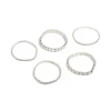 92-silver-shimmer-diamante-stretch-bracelets-5-pack-1.webp Silver Shimmer Diamante Stretch Bracelets 5-Pack