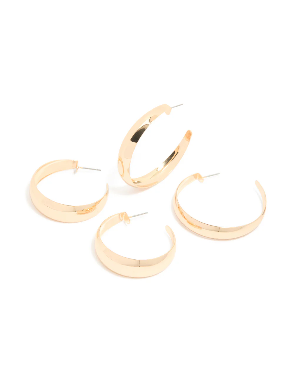 921-gold-mixed-size-flat-hoop-earrings-2-pack-1.webp Gold Mixed Size Flat Hoop Earrings 2 Pack