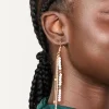 929-gold-pearl-station-diamante-cup-chain-drop-earrings-1.webp Gold Pearl Station & Diamante Cup Chain Drop Earrings