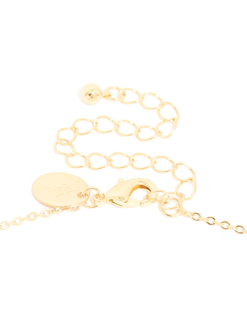 936-gold-plated-brass-cubic-zirconia-pave-evil-eye-necklace-3.webp Gold Plated Brass Cubic Zirconia Pave Evil Eye Necklace