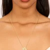 941-gold-plated-diamante-bubble-heart-necklace-1.webp Gold Plated Diamante Bubble Heart Necklace