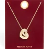941-gold-plated-diamante-bubble-heart-necklace-4.webp Gold Plated Diamante Bubble Heart Necklace
