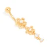 950-gold-plated-surgical-steel-cubic-zirconia-double-flower-belly-bar-1.webp Gold Plated Surgical Steel Cubic Zirconia Double Flower Belly Bar