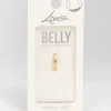 Gold Plated Surgical Steel Plain Curved Belly Ring