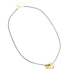 952-gold-plated-swirl-pendant-cord-necklace-4.webp Gold Plated Swirl Pendant Cord Necklace