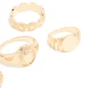 962-gold-ribbed-signet-chunky-rings-5-pack-3.webp Gold Ribbed Signet & Chunky Rings 5-Pack