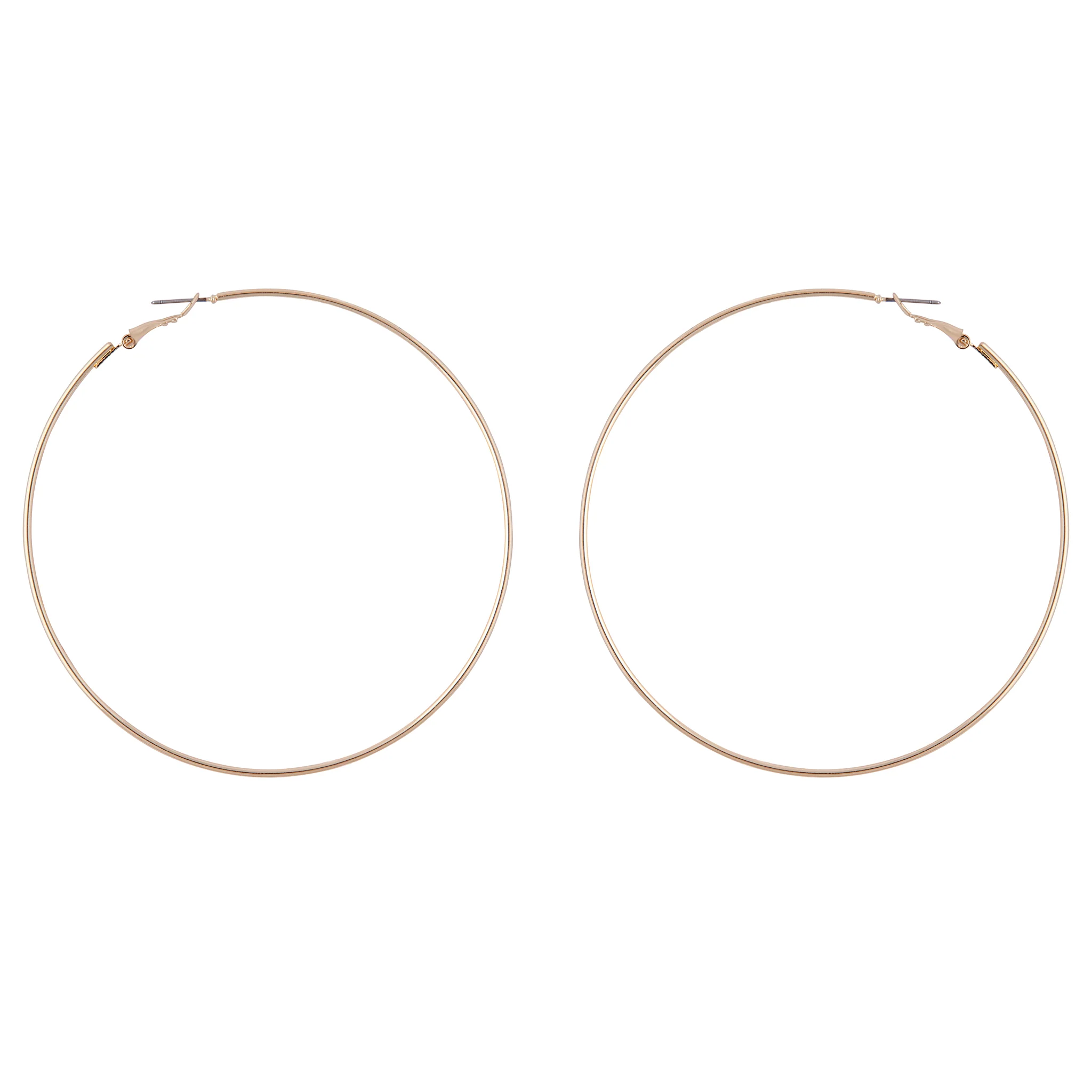 Gold Super Hoop Earrings