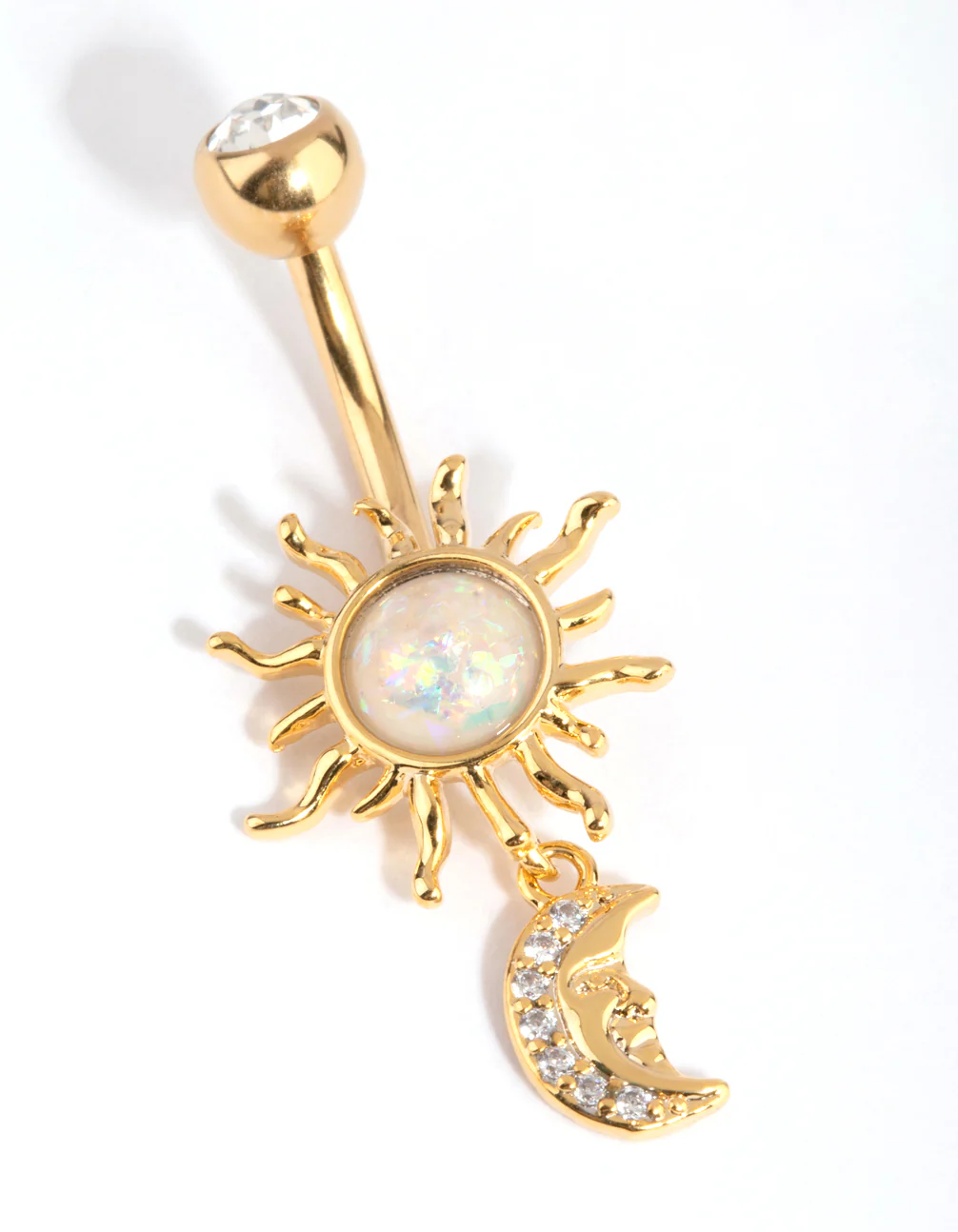 970-gold-surgical-steel-sun-moon-belly-bar-1.webp Gold Surgical Steel Sun & Moon Belly Bar