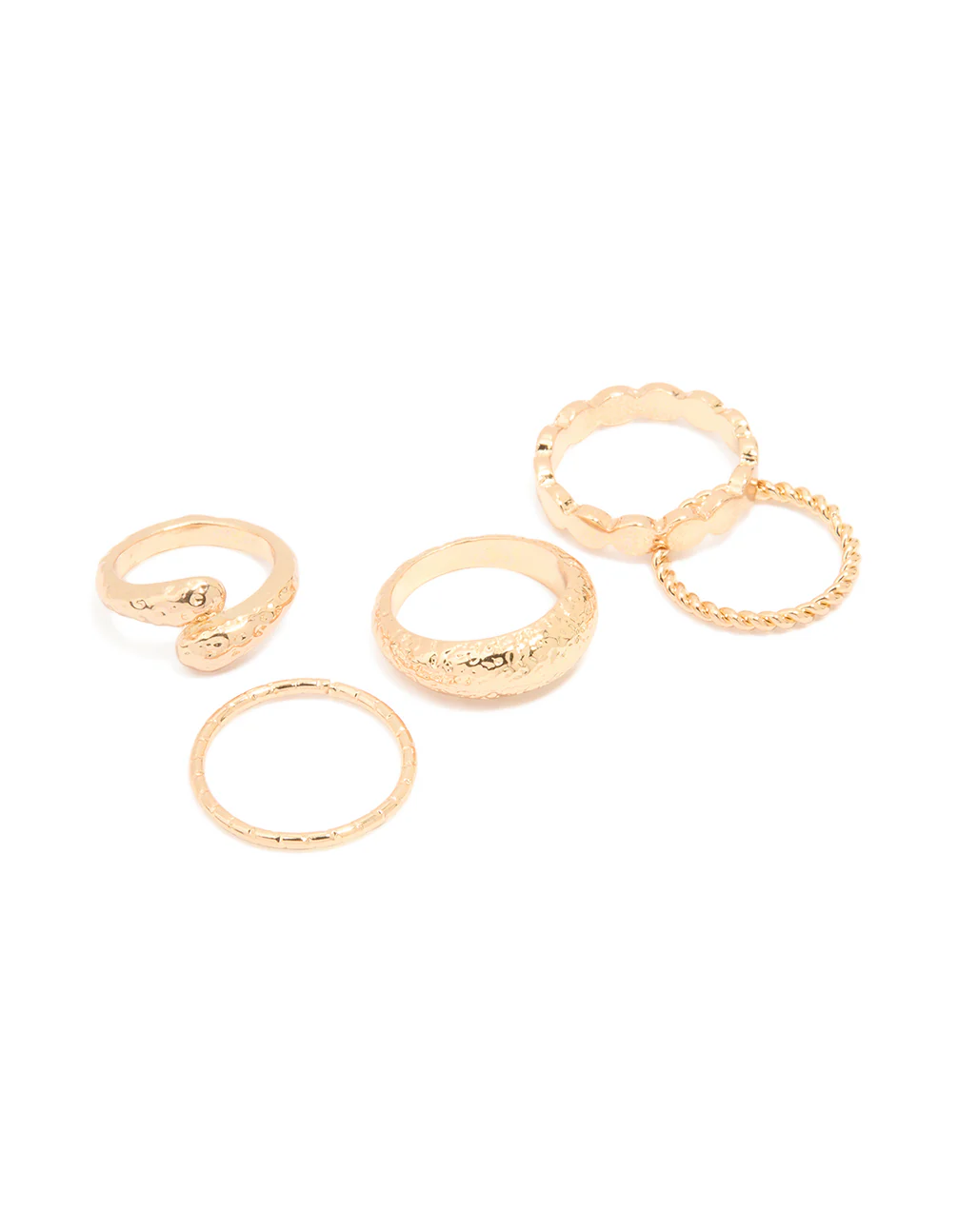 978-gold-textured-twist-mixed-rings-5-pack-1.webp Gold Textured Twist Mixed Rings 5-Pack