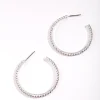 98-silver-medium-diamante-hoop-earrings-2.webp Silver Medium Diamante Hoop Earrings