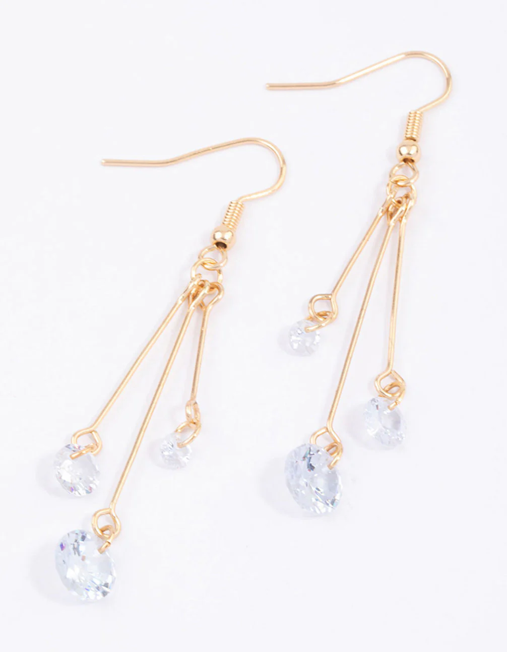 985-gold-triple-stack-diamante-drop-earrings-1.webp Gold Triple Stack Diamante Drop Earrings