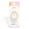Kids Rose Gold Diamante Rainbow Watch
