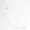 996-letter-a-gold-plated-rectangle-pendant-necklace-2.webp Letter A Gold Plated Rectangle Pendant Necklace